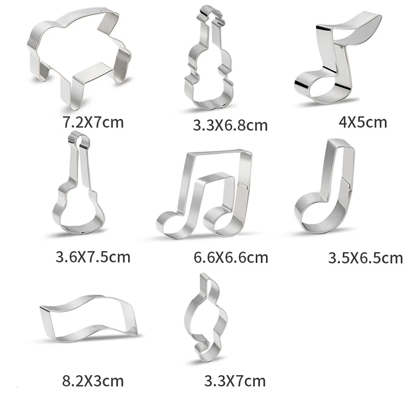 Музыкальный символ печенье резак кондитерские изделия форма для украшения торта