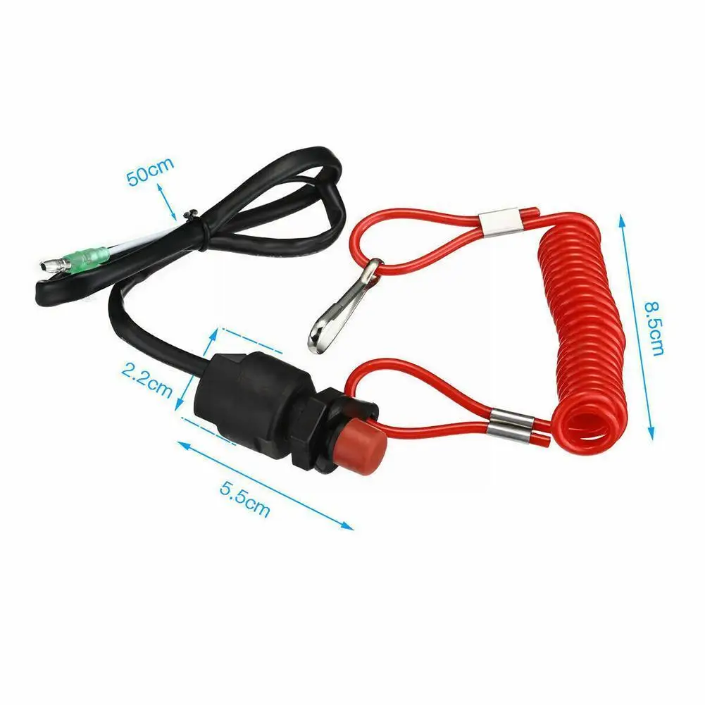 Подвесной мотор Kill Stop Switch для Atv/tohatsu лодочный Z2b1 | Автомобили и мотоциклы