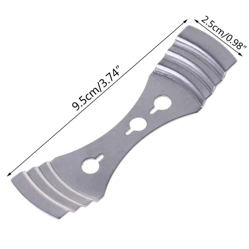 

DIY Candle Wick Clips Holder Fix Stainless Steel Stand Handmade Centering Device