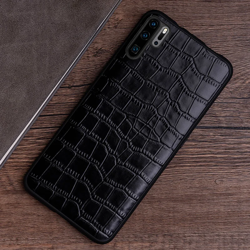 Чехол для телефона huawei P20 P30 lite mate 10 20 Pro Y9 P smart текстурированное покрытие под крокодиловую кожу живота для Honor 8X9X10 20 lite