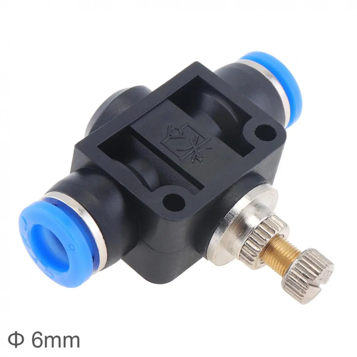 Регулируемые пневматические компоненты быстроразъемный клапан с пластиковым