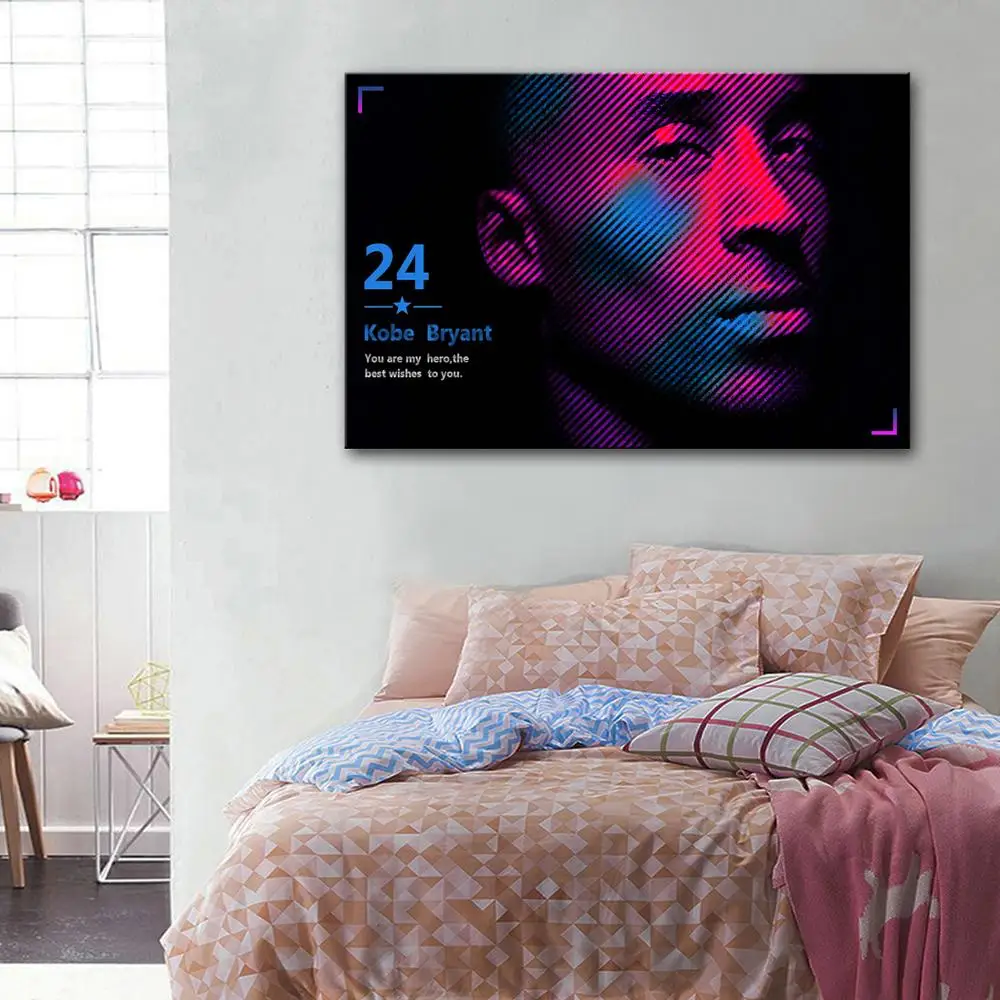 Баскетбольный плеер холст искусство печать настенные картины для украшения дома