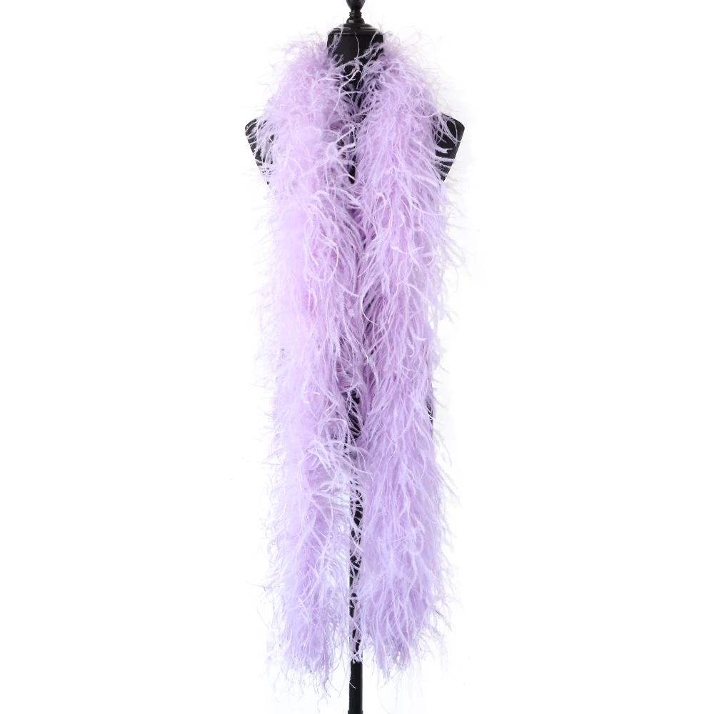 1 метр пушистое страусиное перо боа бахрома 6 слоев вечерние украшения