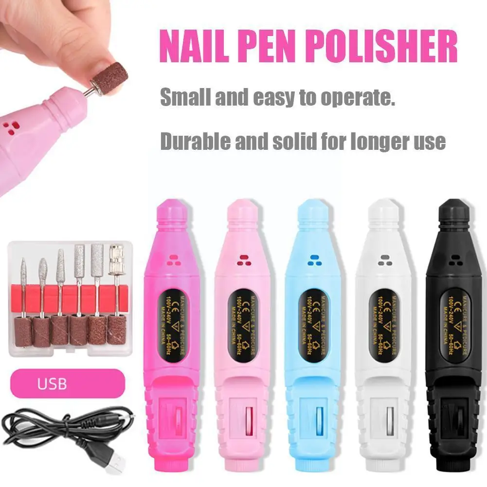 

Professional Electric Nail Drill Machine Manicure Machine Nail Pedicure File Ceramic Drill Nail Set Polishing Drill 20000rp H5g5