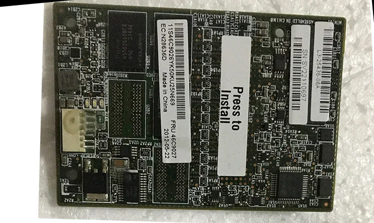 

Pulled 46C9027 512MB Flash Cache Card for x3650M4 M5100 M5110 M5110E