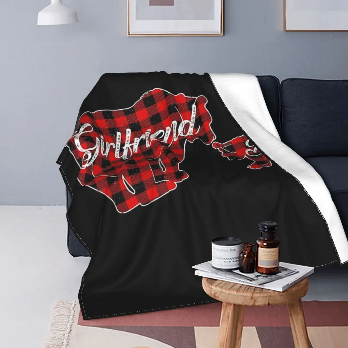 

Manta a cuadros de la novia, manta Kawaii de muselina, toalla de playa de lujo