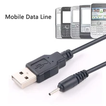 Usb Зарядное устройство 130 см беспроводной Зарядное устройство длинных маленьких Pin 2 мм до зарядка через usb свинцовый шнур для Nokia мобильный CA-100C Зарядное устройство с функцией быстрой зарядки