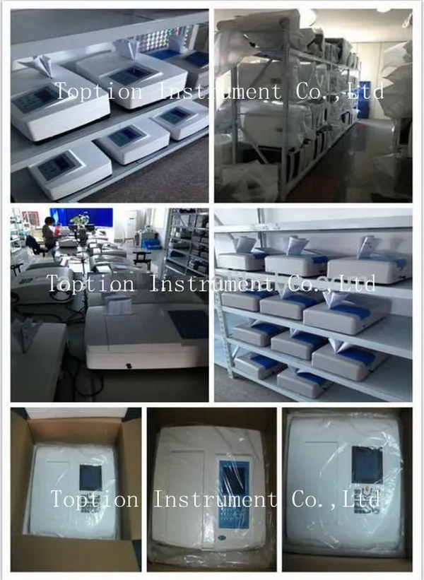 

Toption single beam UV spectrometer