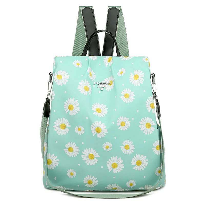 Модные сумки через плечо с цветочным принтом для женщин рюкзак новые