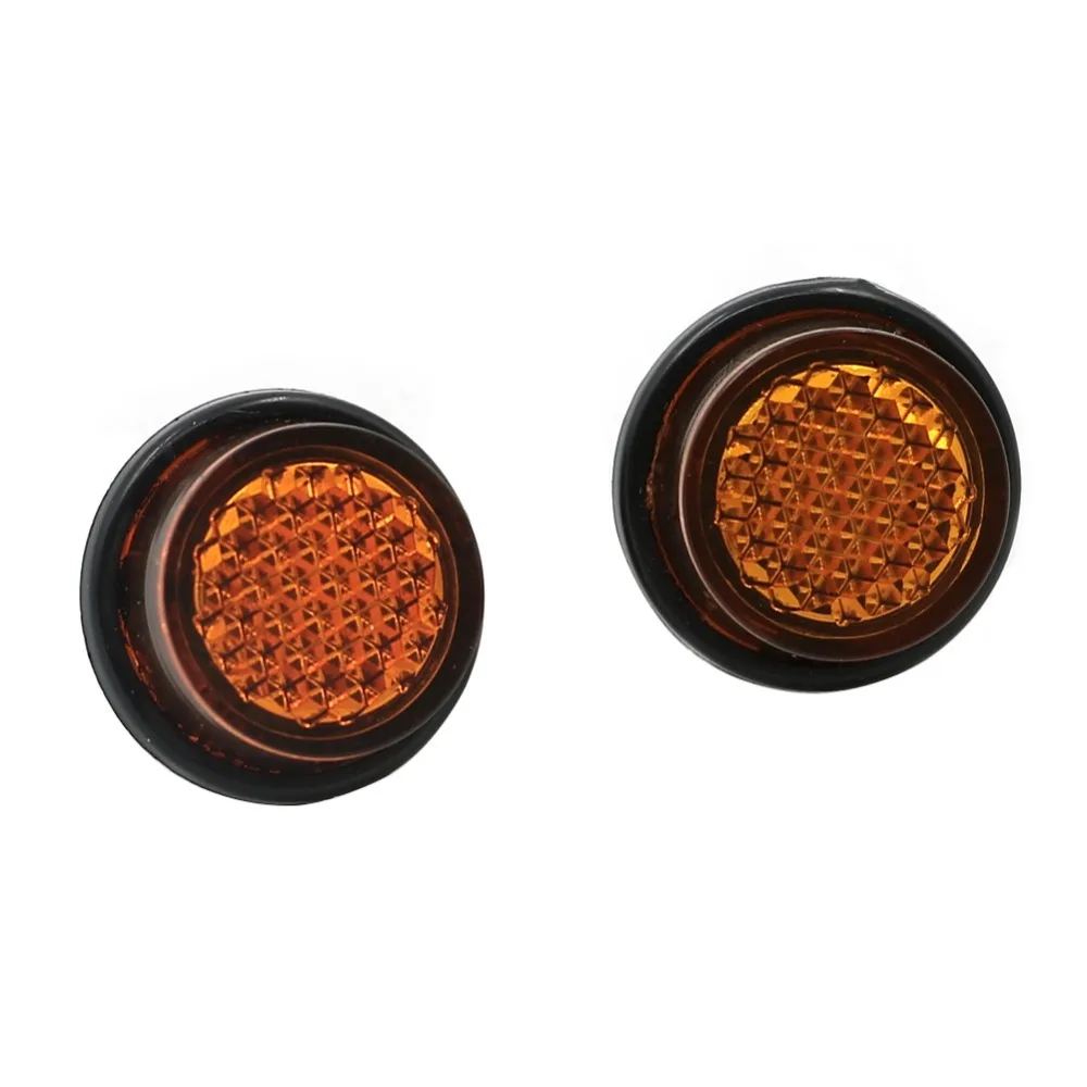 Универсальный Круглый Боковой Отражатель светоотражающая пластина чехол для