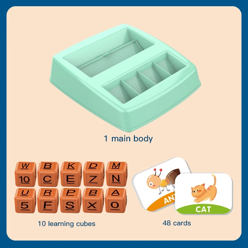 

Соответствие буквы игра дошкольного Lauguage Обучающие игрушки Обучающие и развивающие игры для детей От 3 до 5 лет от NOHOO