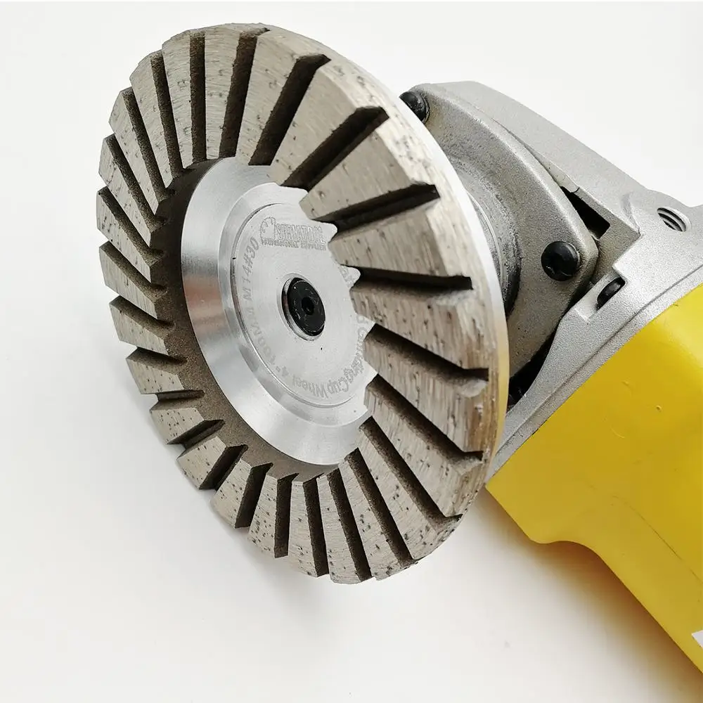 Алмазная шлифовальная чашка DIATOOL 2 шт. диаметр мм/4 дюйма на алюминиевой основе M14