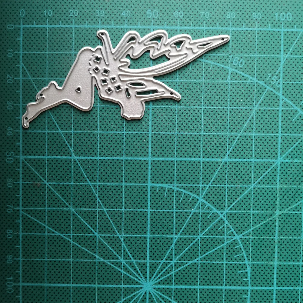 Эльфа платье феи с цветами для девочек Набор вырубных штампов &quotукрашение в виде