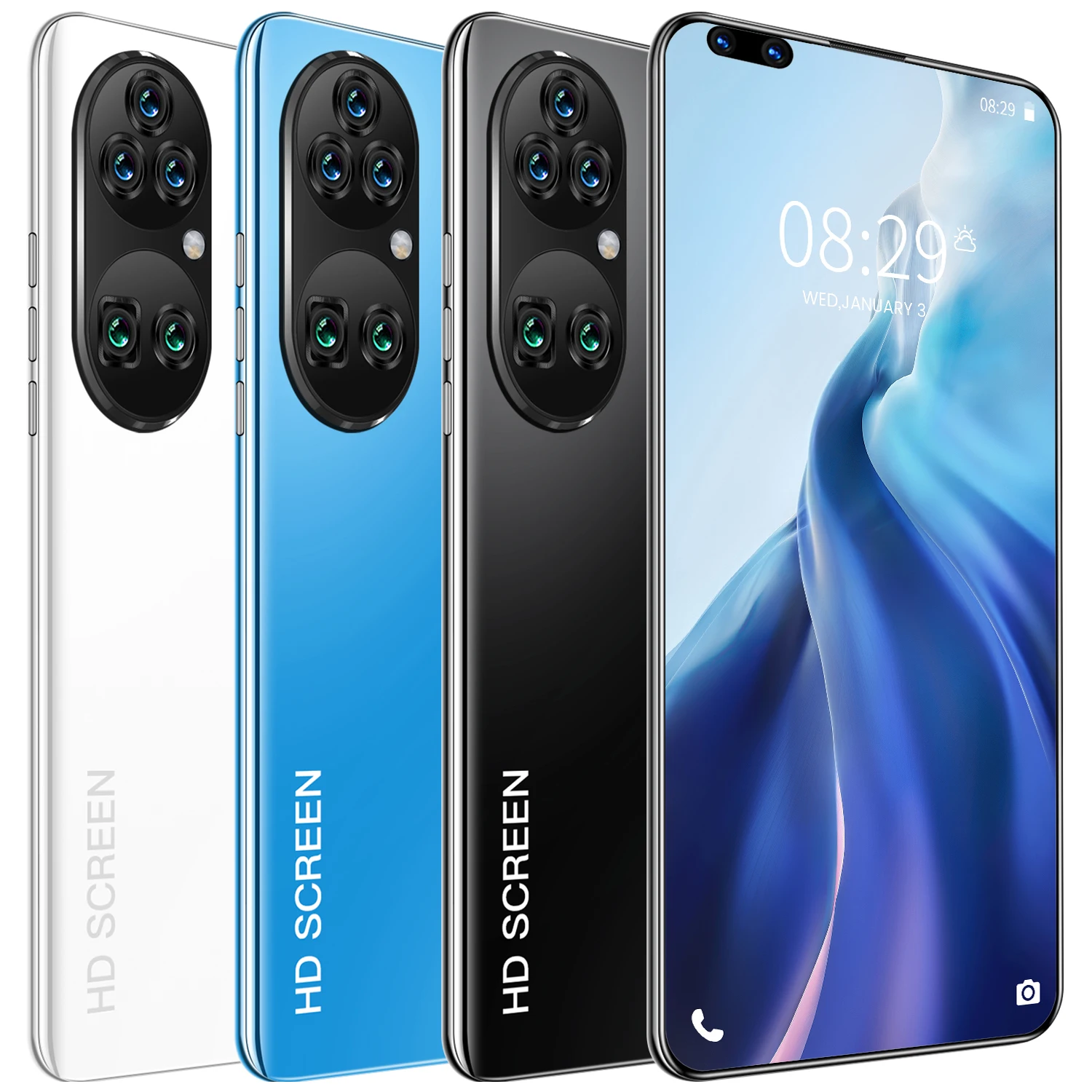 

Global Version P60 Pro 7.3 ”Deca Core 8 256GB ROM Android 10.0 Smart Phone 32MP+48MP Camera Mobile Phone