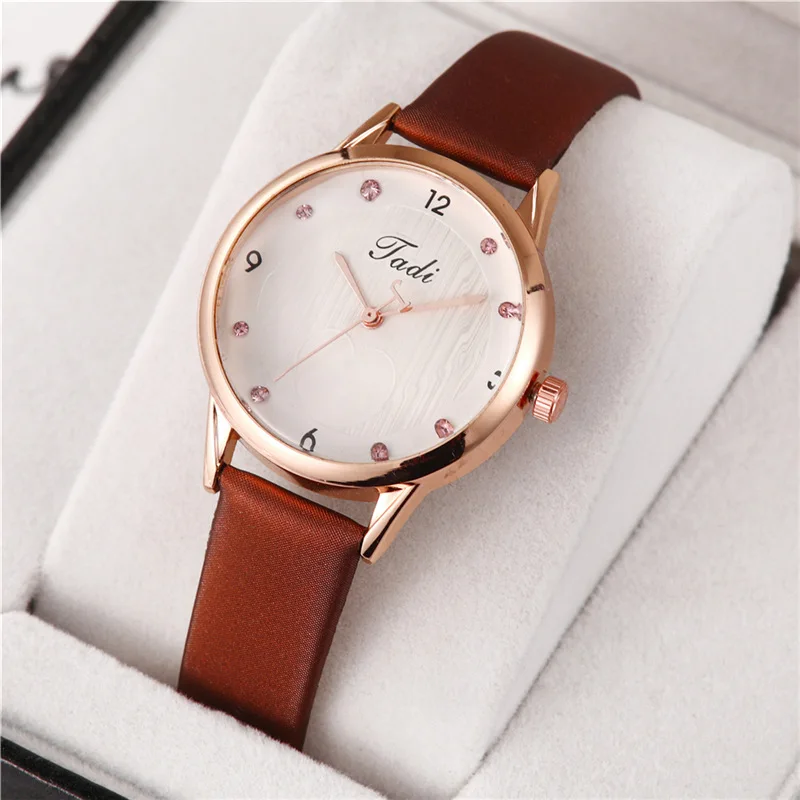 

Reloj Mujer Fashion Casual Women's Analog Quartz Watches Leather Belt Watch for Women Stylish Ladies Wristwatch Zegarek Damski