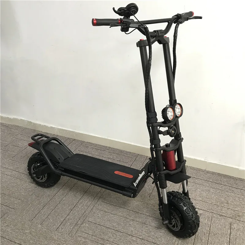 Новый умный электрический самокат Kaabo Wolf Warrior II 60 В 35 Ач/26 Ач батарея Samsung 11 дюймов