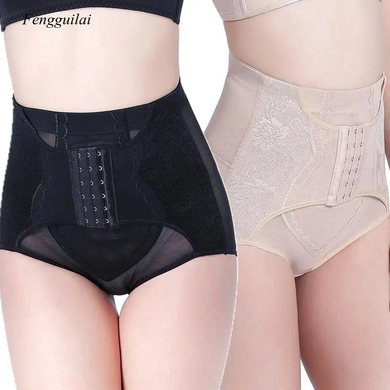 Mid Waist Abdominal Pants 6-Row High Quality Hot Sell Underwear for Women