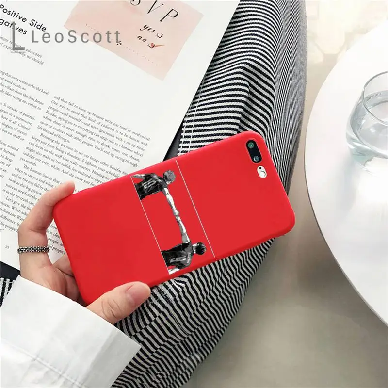 

Anime Volleyball Boy Haikyuu Phone Case Candy Color for iPhone 11 12 mini pro XS MAX 8 7 6 6S Plus X SE 2020 XR