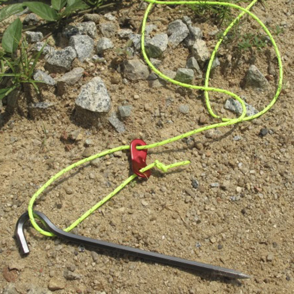 

Outdoor Survival Camping Tarp Tent Reflective Guyline Rope Runners Cord Paracord