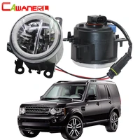 cawanerl for land rover discovery 4 lr4 suv la closed off road vehicle 2010 2013 car led bulb fog light angel eye drl 12v