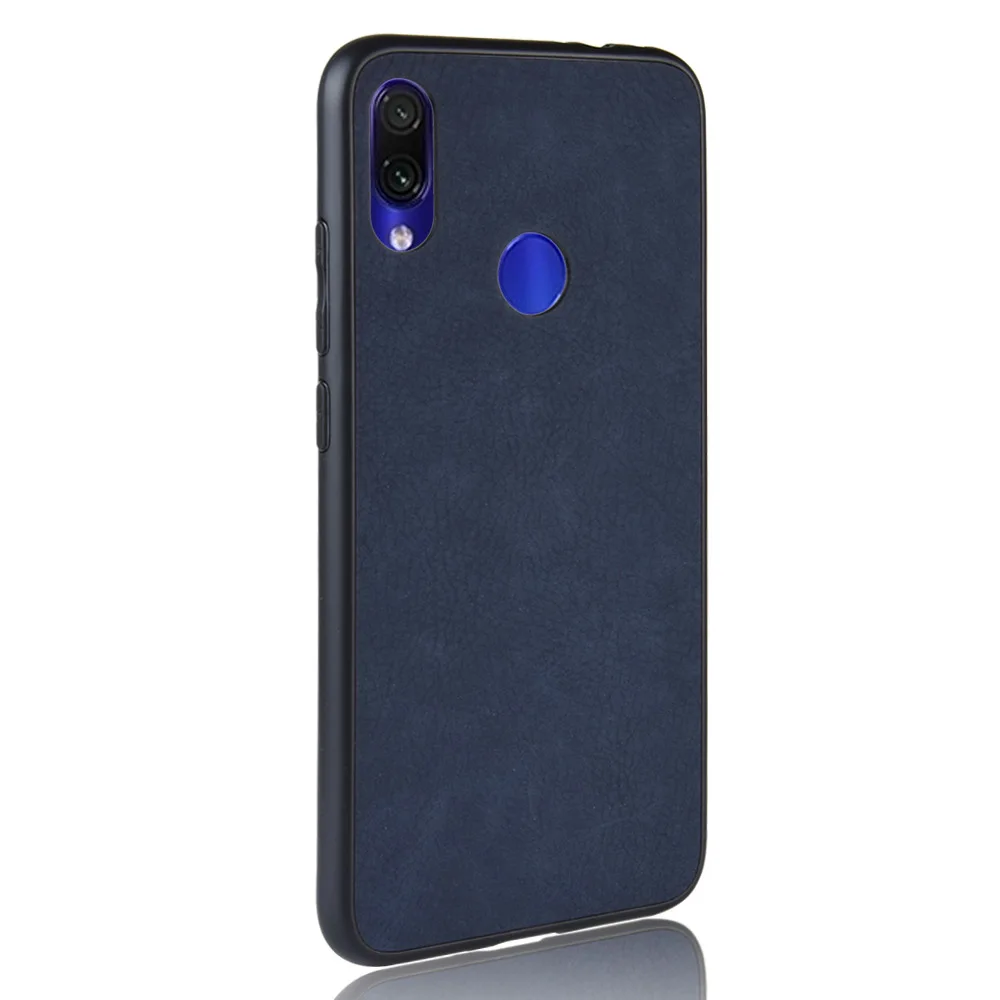Синий ТПУ+ ПУ+ ПК ретро кожаный защитный PU чехол для телефона чехол для Xiaomi CC9 CC9E A3 9 9SE Redmi Note7 Pro 7S K20 K20 Pro 7A GO - Цвет: Синий