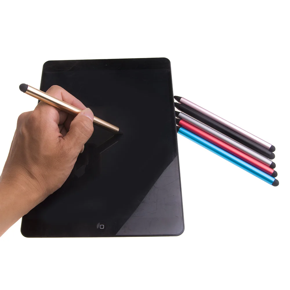 Стилус для сенсорного экрана 6 цветов тонкий наконечник планшета iPad сотового