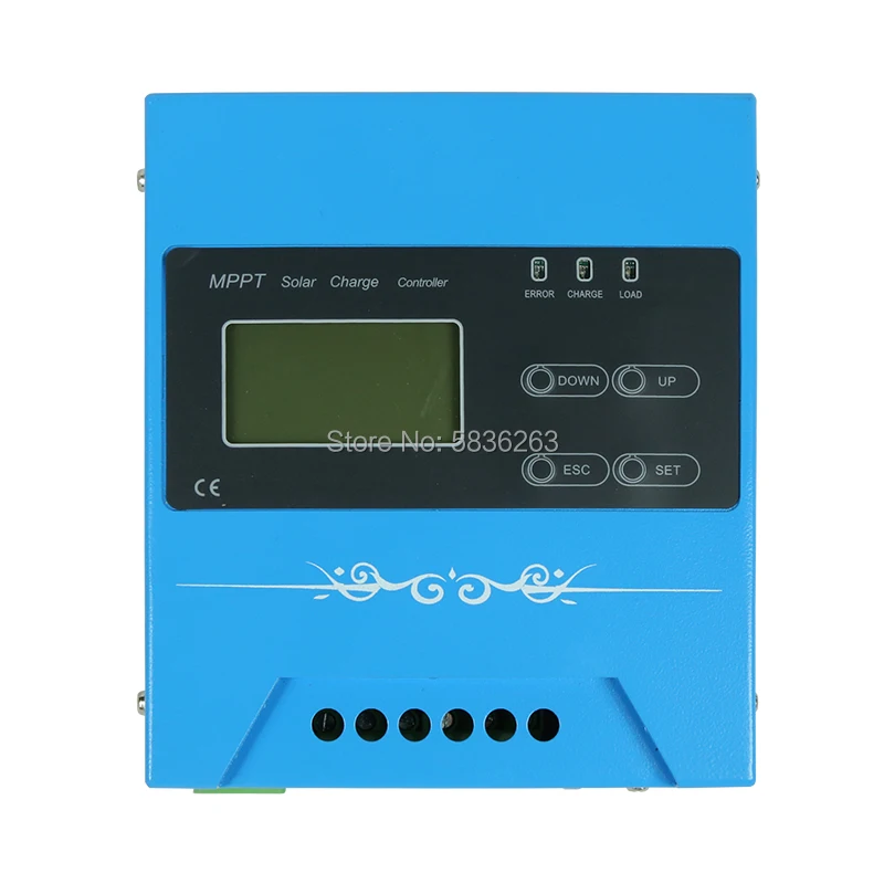 MPPT Солнечный контроллер заряда USB ЖК дисплей 12 В/24 В/48V30A/40A/50A/60A/70A DIY светодиодный