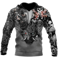 tessffel japanese samurai tattoo funny newfashion tracksuit 3dprint menwomen harajuku streetwear pullover jacket zip hoodies 18