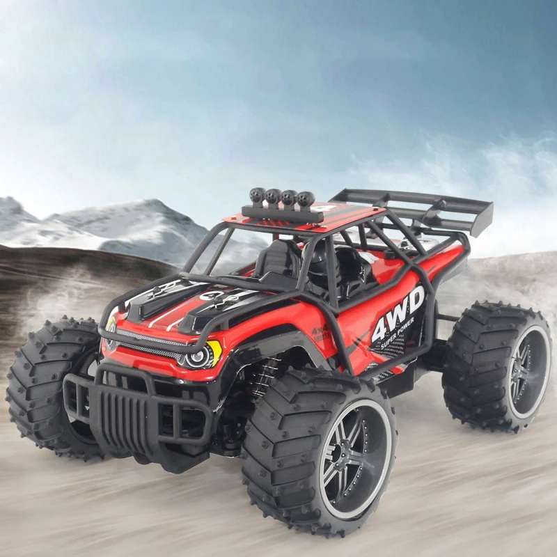 1:16 2 4 ГГц 4Wd большое колесо беспроводной четырехколесный привод внедорожный
