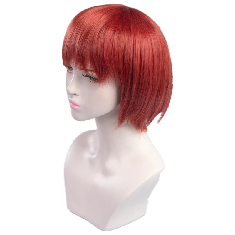 Anime Danganronpa Koizumi Mahiru Cosplay Wig Straight Cartoon Heat Resistant Synthetic Hairpiece Party Costume Wigs + Cap |