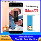 Оригинальный 6,7 ''Super AMOLED дисплей для Samsung Galaxy A70 LCD A705 A705F SM-A705MN дисплей сенсорный экран дигитайзер в сборе