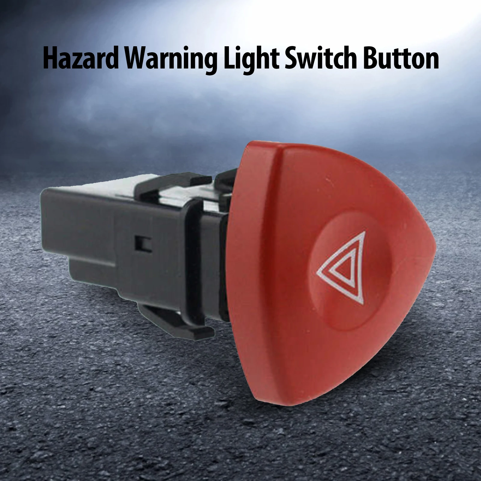

Hot Hazard Warning Light Switch Button Emergency Switch Warning Light Power Button 100% Brand New Product Applicable For Ranault