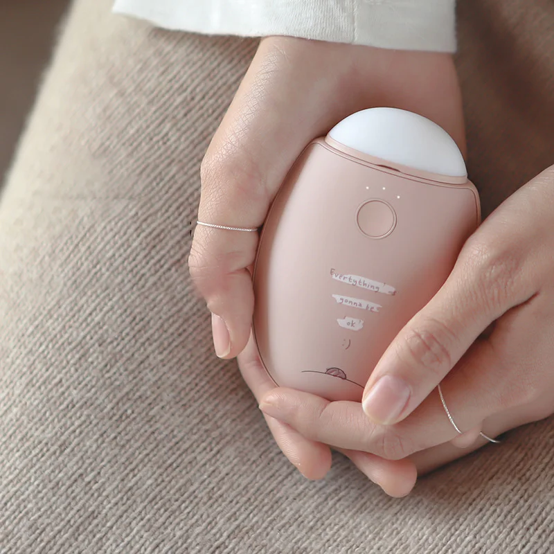 

Xiaomi Youpin SOLOVE Electric Hand Warmer Heater Night Light Mini Protable USB Rechargeable Power Bank Girls Warm Belly