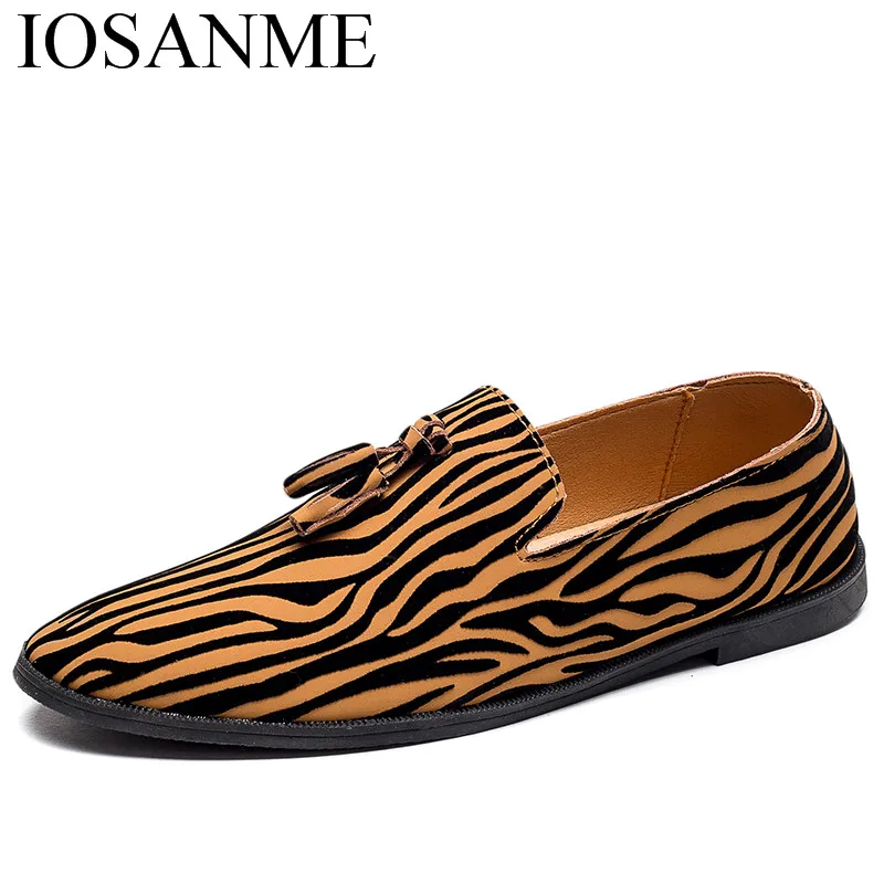 

Dress Italian Men Formal Leather Shoes Designer Elegant Camouflage Male Business work Footwear Wedding Flat Oxford Shoes For Men