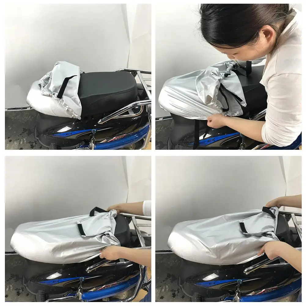 Водонепроницаемый чехол на сиденье мотоцикла M/L/XL Защита от солнца изоляция