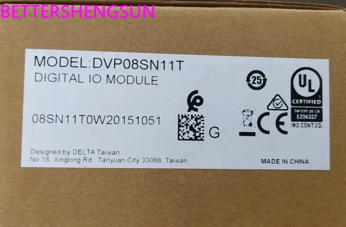 

DVP08SN11T DVP08SM11N brand new original genuine programmable controller expansion module