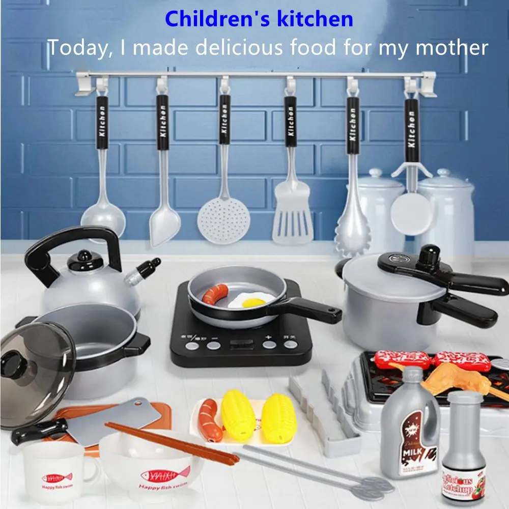 Новинка 2019 горшки для готовки сковороды пищевая посуда девочек и мальчиков