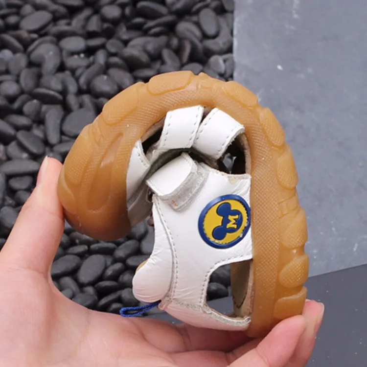 Высококачественная летняя детская обувь брендовые сандалии с закрытым носком