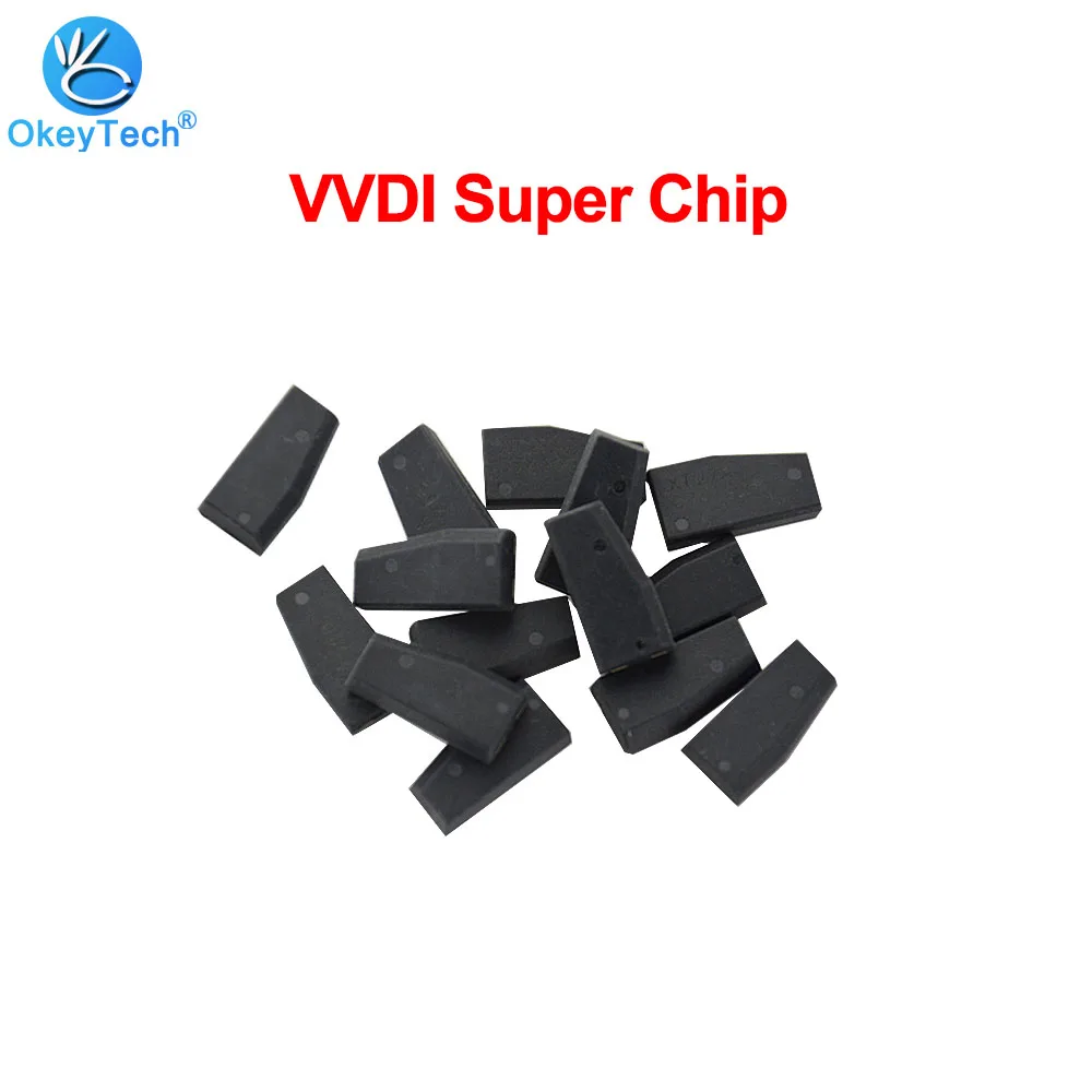 

OkeyTech 10 шт. VVDI супер чип транспондера XT27A66 = XT27C75 1907 для копирования 46/47/48/4C/4D/4E/8A/8C/8E для VVDI Новый ключевой инструмент