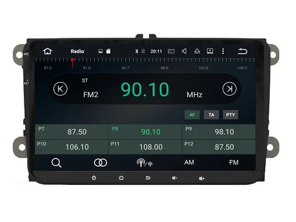 Ips экран Android 8 0 автомобильный Dvd Navi плеер для VW B6/CADDY/PASSAT/SAGITAR/TIGUAN/TOURAN gps авто стерео