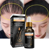 3pcs ginger hair growth essential oils hair regrowth essence prevent baldness hair loss hair serum repair damaged hair care