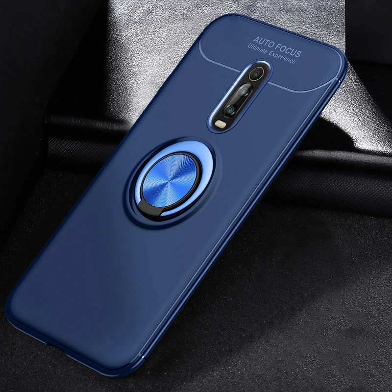 Чехол для Xiaomi Mi Note10 Pro автомобильный держатель Магнитная подставка ТПУ кольцевой