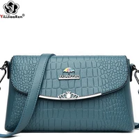 new elegant shoulder bag girl fashion crossbody bags in soft leather messenger bag women luxury handbags designer sac a main