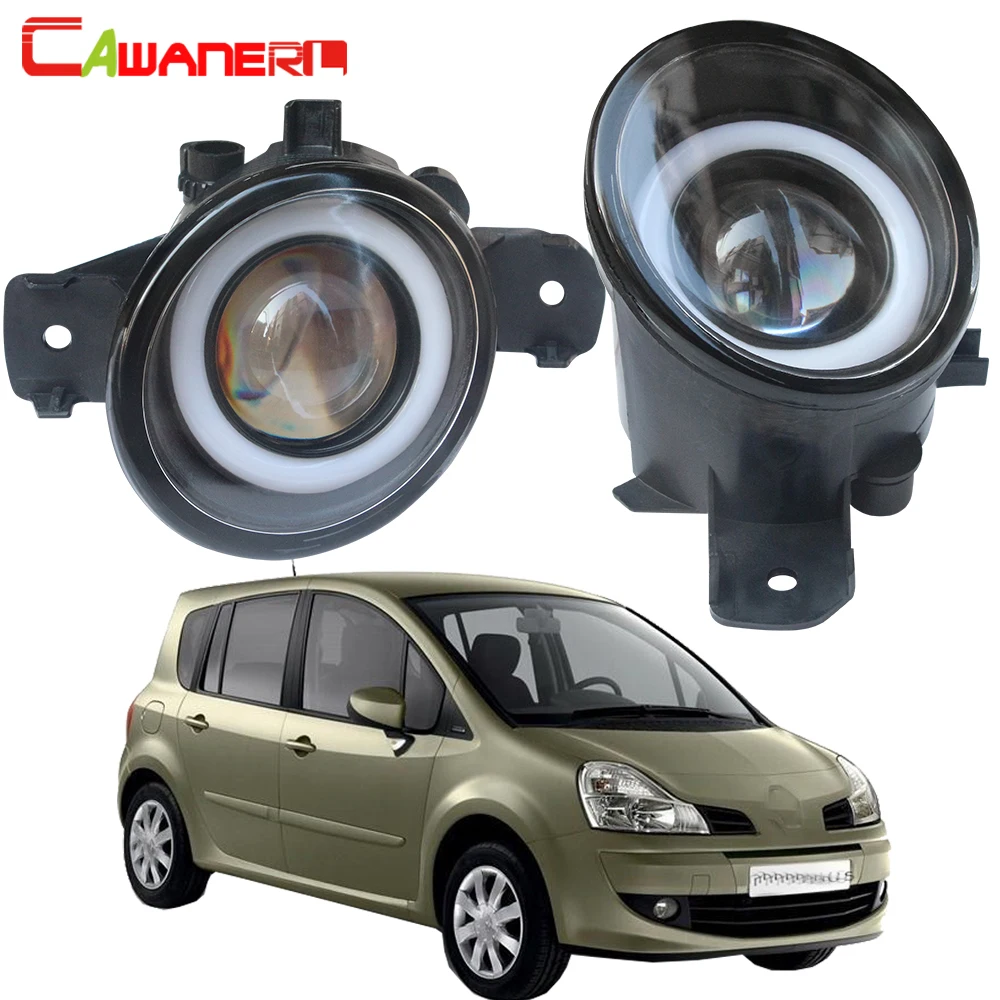 Cawanerl для Renault Modus 2004 2015 автомобиля 30 Вт 3000LM светодиодный туман светильник глаза