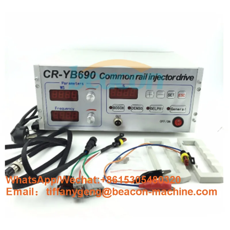 

Diesel Common Rail Injector Tester CR-YB690 Diesel Injector Maintenance Tool and Injector Repair Tools