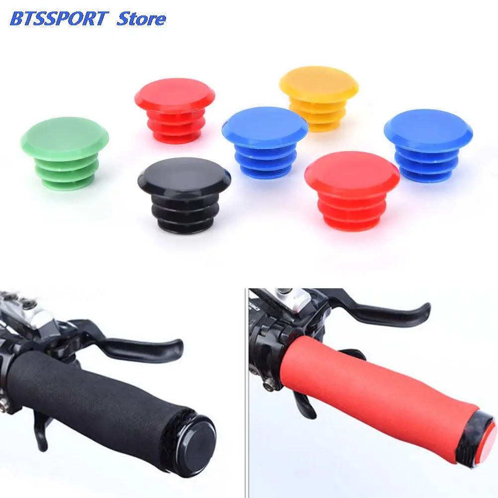 Заглушки для руля велосипеда пластиковые 3 пары/6 шт. | Спорт и развлечения