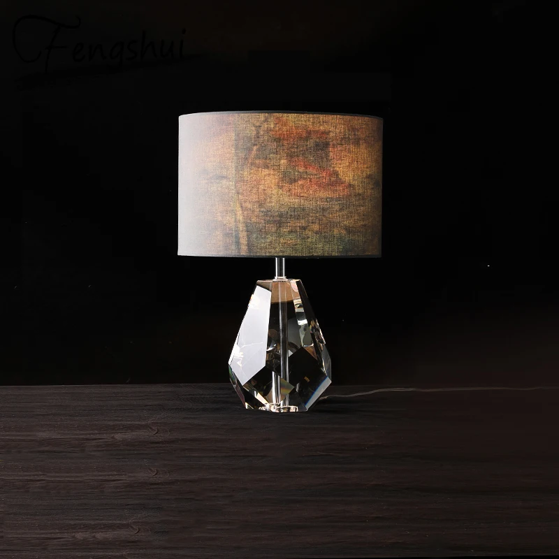 Роскошный светодиодный светильник с кристаллами осветительный прибор в стиле