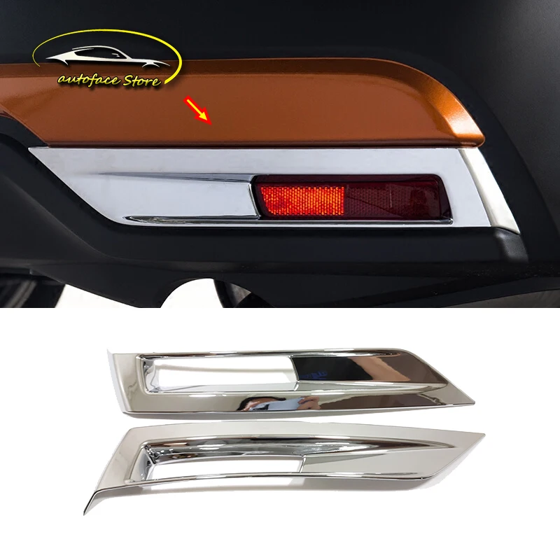 

Для Nissan Kicks 2016 2017 2018 автомобильные аксессуары ABS хромированный Автомобильный задний противотуманный Абажур декоративный чехол отделка стик...