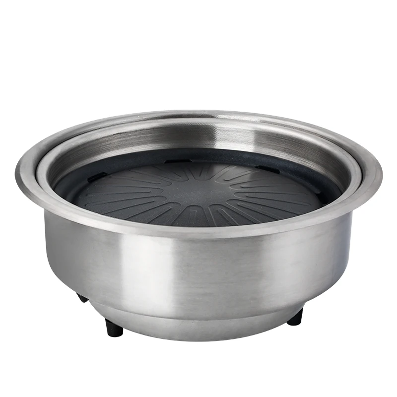 grelhador eltrico de estilo coreano fogo eltrico de cermica fogo de churrasco de aquecimento eltrico