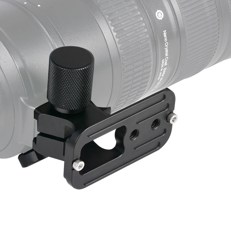 Andoer NF-200 металл QR Quick Release Arca-Swiss Тип пластины объектива ЧПУ обработки для Nikon 70-200 мм f/2,8 VR и объектив VRII